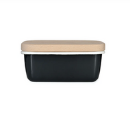 Enamel Butter Dish - Carbon