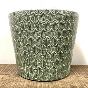 Old Style Dutch Pots - LARGE - Green