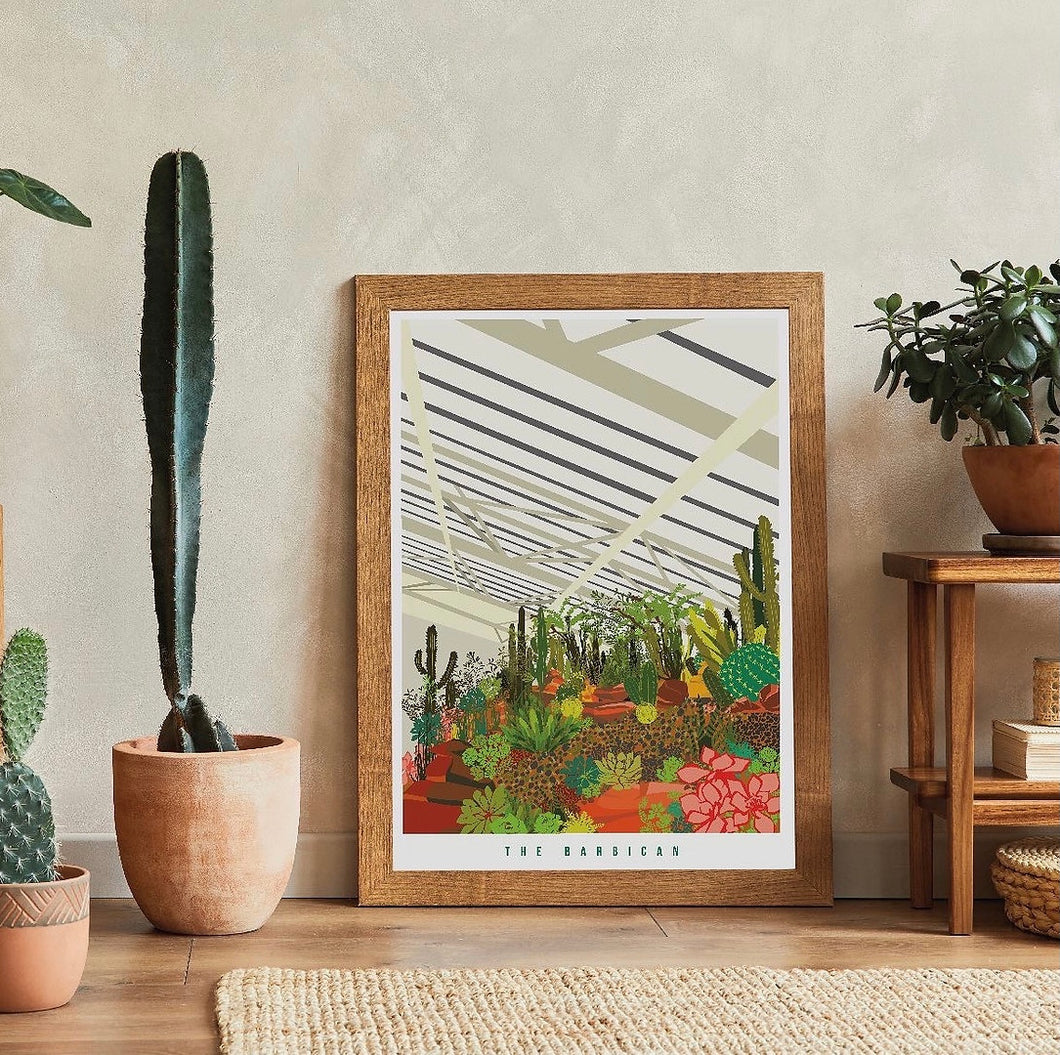 Barbican Conservatory A3 Print - Eye for London Prints
