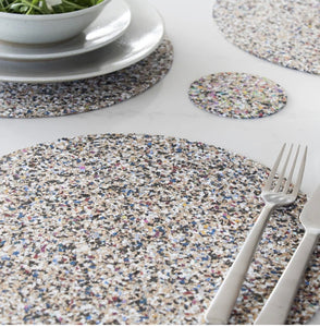 Beach Clean Round Placemats - Set of Four