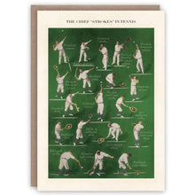 Load image into Gallery viewer, Tennis Greetings Card
