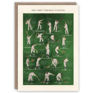 Tennis Greetings Card