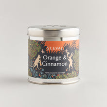 Load image into Gallery viewer, St. Eval - Orange &amp; Cinnamon Tin Candle
