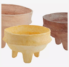 Load image into Gallery viewer, Handmade Cotton Paper Pulp Bowls
