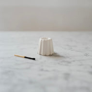 OVO Things - Porcelain Candle Holder - White