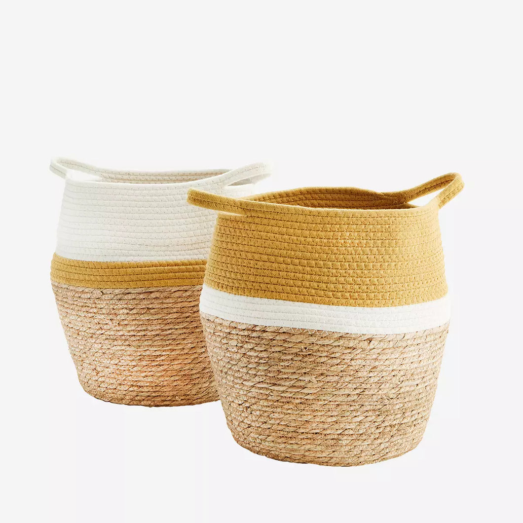 Cotton Rope Collapsible Basket
