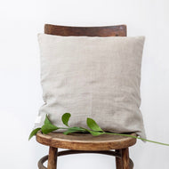 Linen Cushion Cover - Natural