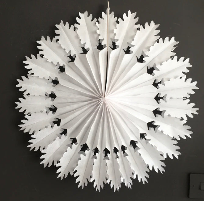 Paper Snowflake Decorations