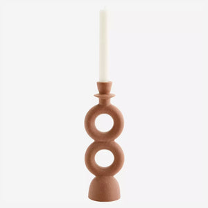 Ceramic candle holder - Brick