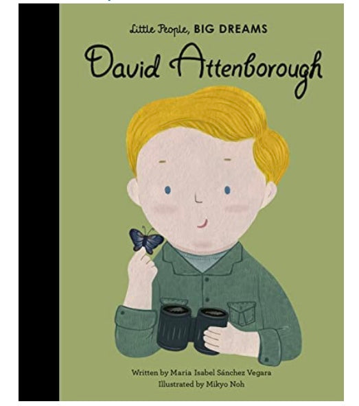 Little People, Big Dreams Book - David Attenborough