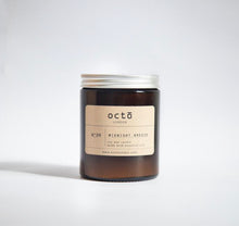 Load image into Gallery viewer, Midnight Breeze Candle 250ml, Rose Geranium, Patchouli &amp; Vetiver - Octo London
