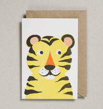 Load image into Gallery viewer, Paper Balloon Card - Tiger
