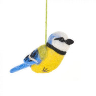 Blue Tit - Felt Decoration