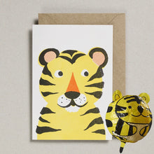 Load image into Gallery viewer, Paper Balloon Card - Tiger
