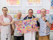 Load image into Gallery viewer, Arthouse - Full of Joy Cotton Tea Towel
