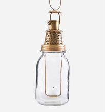 Load image into Gallery viewer, Lantern - Antique Brass or Silver
