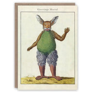 Greetings Mortal - Greetings Card