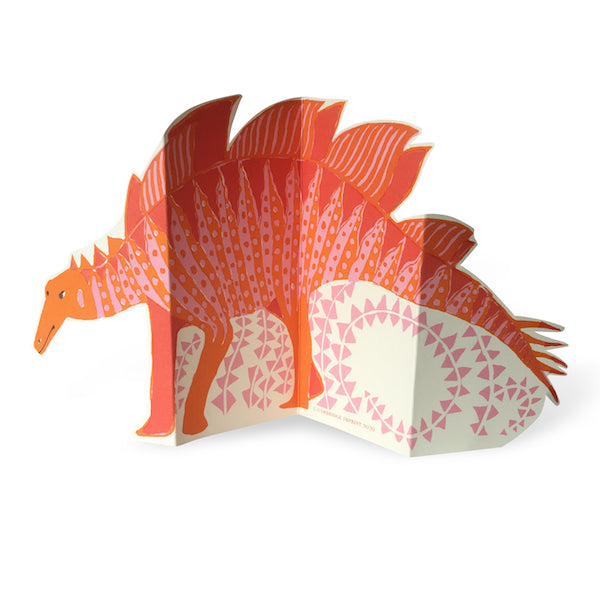Stegosaurus Card - Cambridge Imprint
