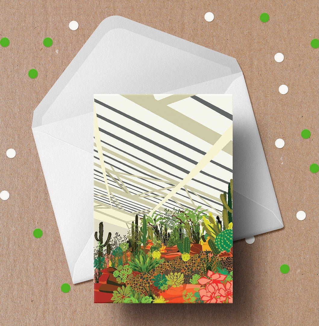 Barbican Conservatory Card - Eye for London Prints