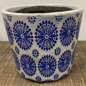 Old Style Dutch Pots - MEDIUM - Blue