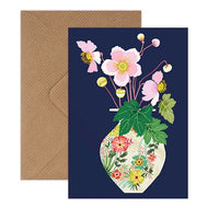 Japanese Anemone Greeting Card