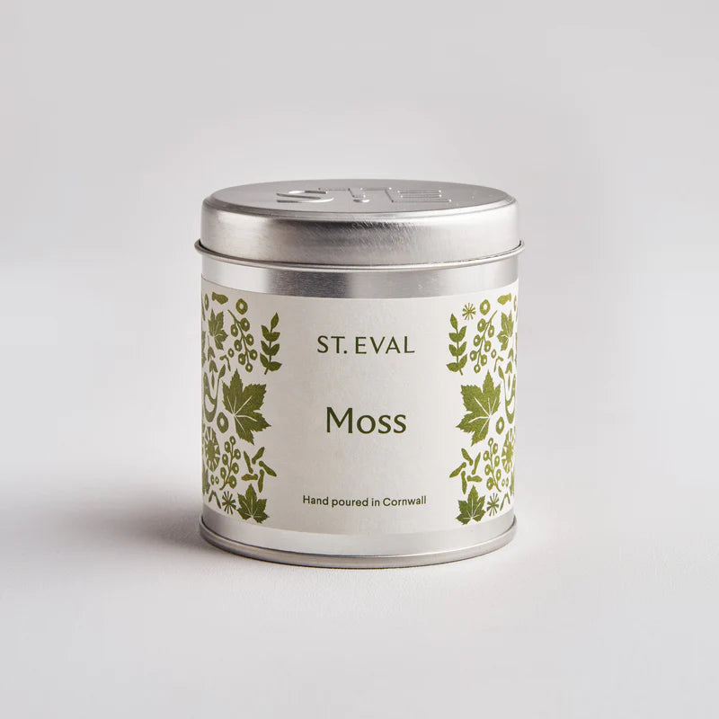 St. Eval - Folk Range Tin Candle - Moss