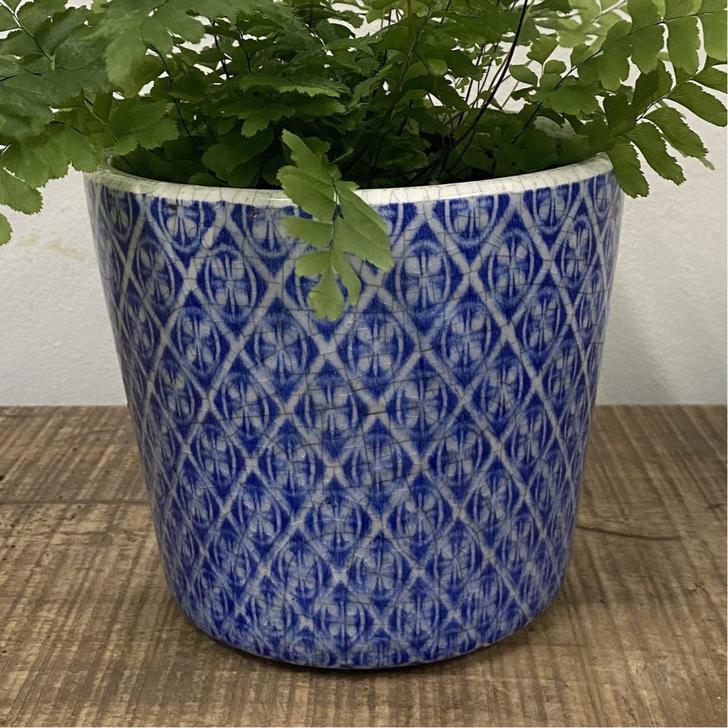 Old Style Dutch Pots - MEDIUM - Blue