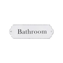 Load image into Gallery viewer, Enamel Bathroom Sign
