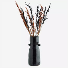 Load image into Gallery viewer, Black ceramic vase
