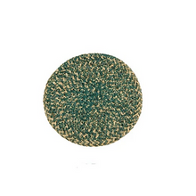 Load image into Gallery viewer, Hand Woven Circular Coasters - Olive Green

