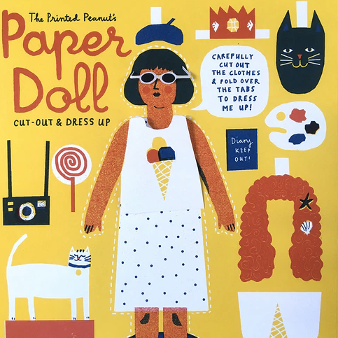 Cut Out Dress Up Paper Doll
