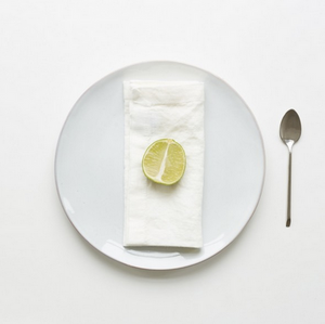 Linen Napkins - Set of 2 - White